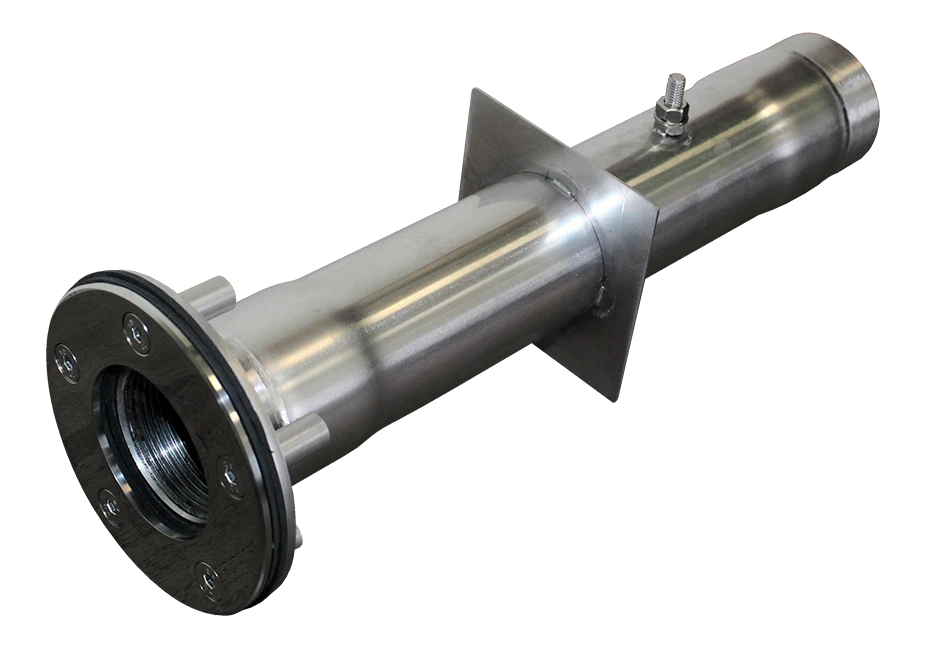 Стеновой проход 300мм 1,5”, под пленку, нерж.сталь