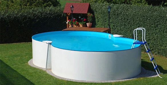 Установка каркасного бассейна Установка каркасного бассейна